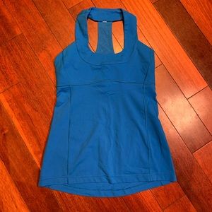 Blue Lululemon Cami Tank